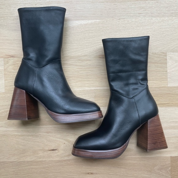 Feners Le Retro Noir Boots - Picture 4 of 6